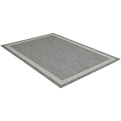 Madrid frame grå - matta med gummibaksida