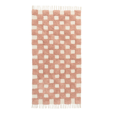 Holly dusty pink - bomullsmatta