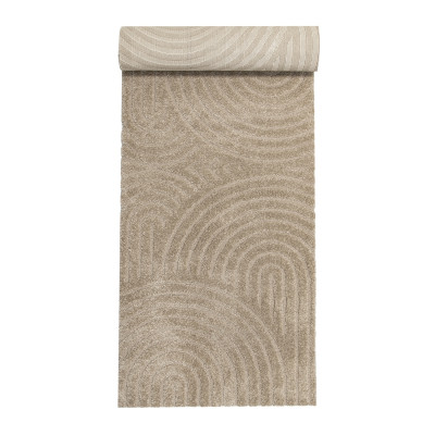 Deco beige - gångmatta på metervara