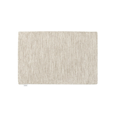 Kolding dörrmatta light beige - handvävd ullmatta